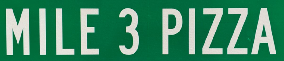 Mile Three Pizza logo
