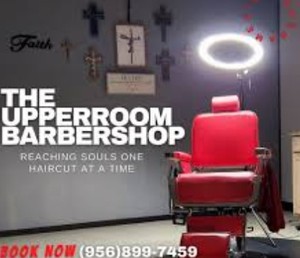The Upperroom Barbershop logo